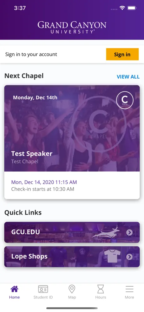 gcu ios app